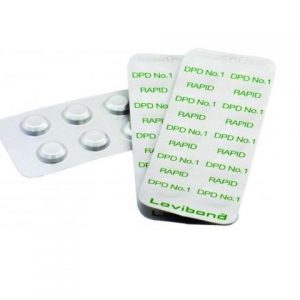 DPD-1 tabletta szabad klórtartalom méréshez 10db/levél