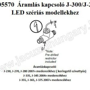 Áramláskapcsoló J-300/J-200 LED szériás modellekhez