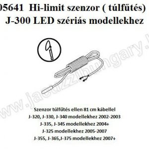 Hi-limit szenzor (túlfűtés) J-300 LED szériás modellekhez