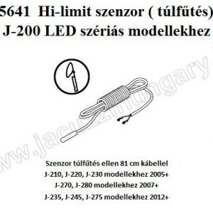 Hi-limit szenzor (túlfűtés) J-200 LED szériás modellekhez