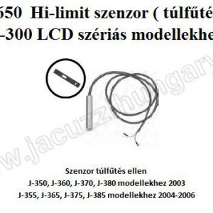 Hi-limit szenzor (túlfűtés) J-300 LCD szériás modellekhez